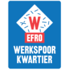 Werkspoorkwartier WSK EFRO Utrecht logo blauw vierkant